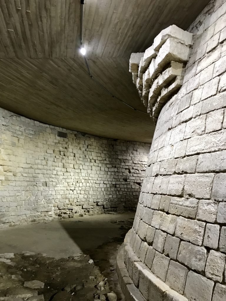 Fondamenta della fortezza del Louvre