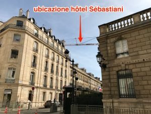 Ubicazione hôtel Sébastiani