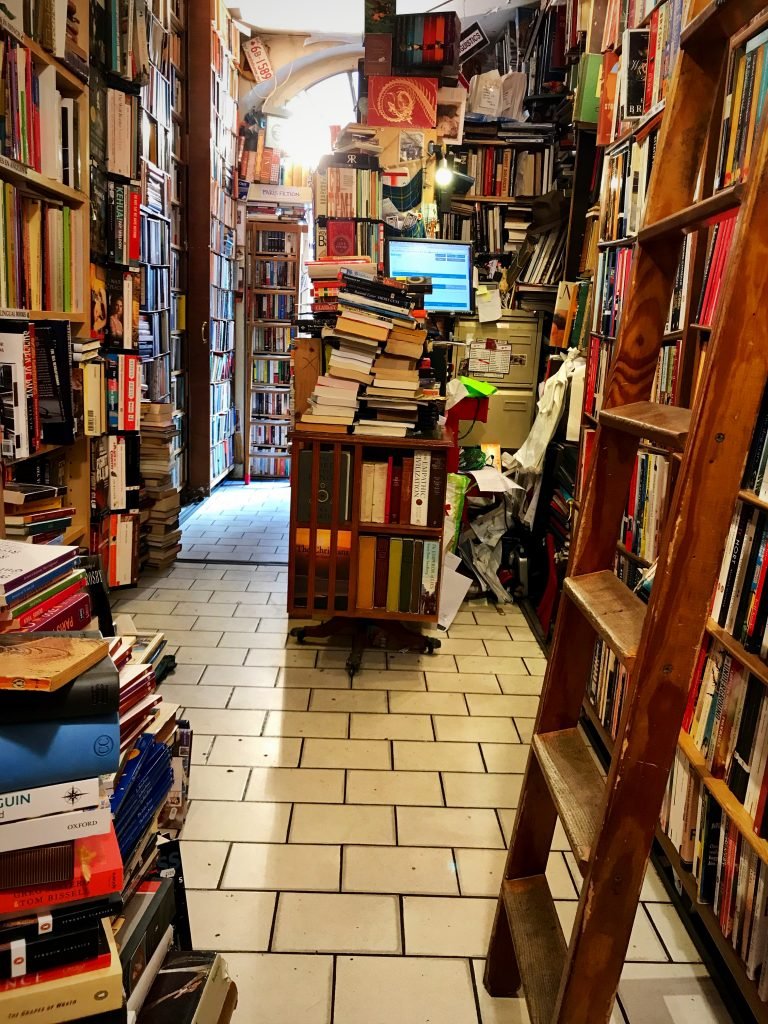 The bookshop Abbey interior