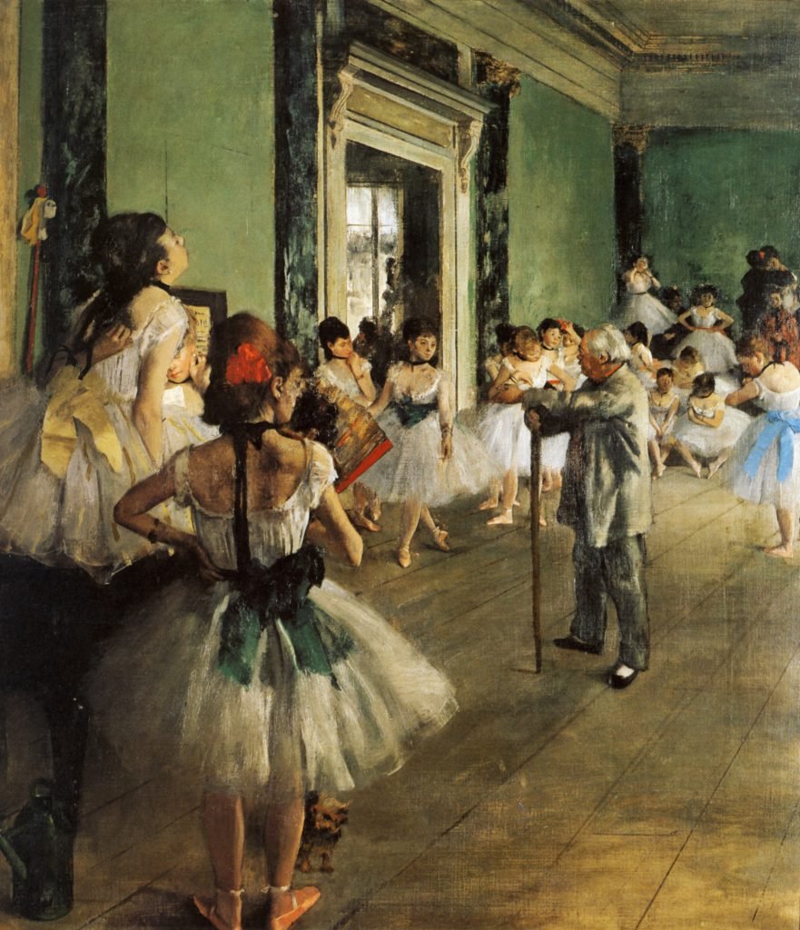 Degas La_classe_de_danse_1874