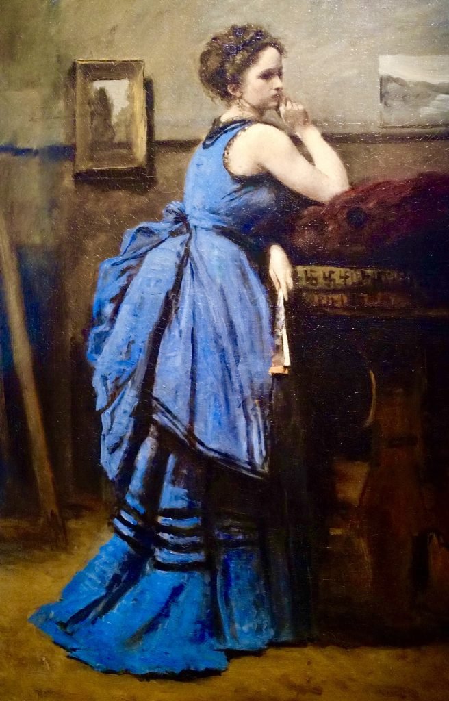 La dama in blu 1874