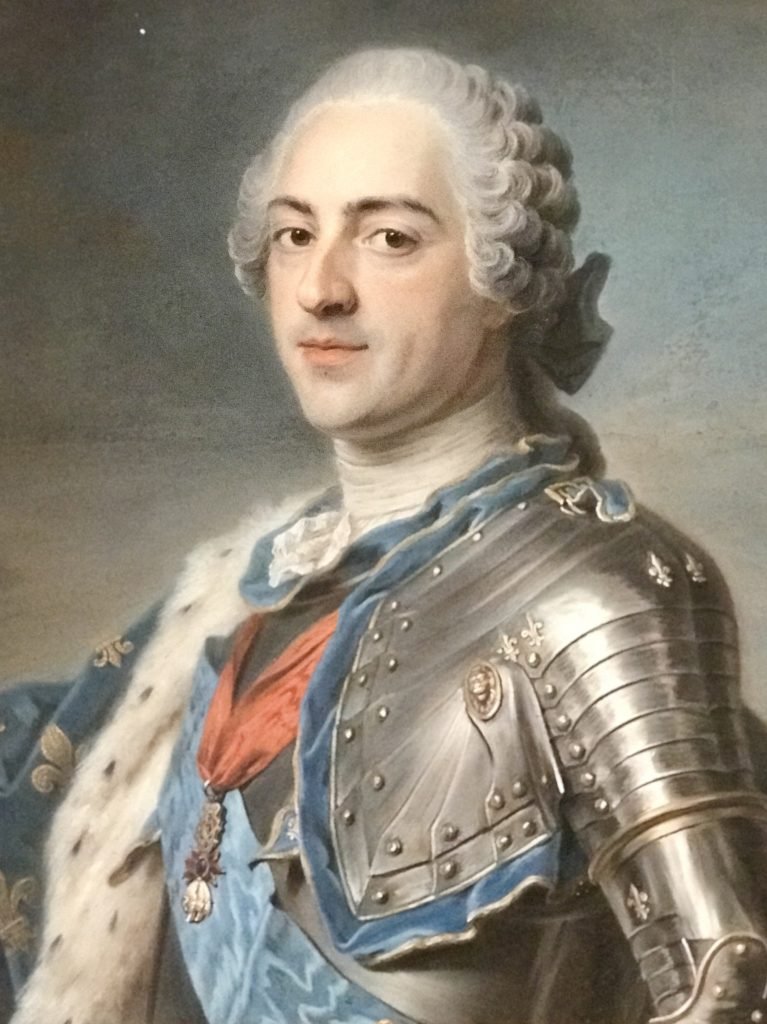 Maurice Quentin de La Tour_Louis XV