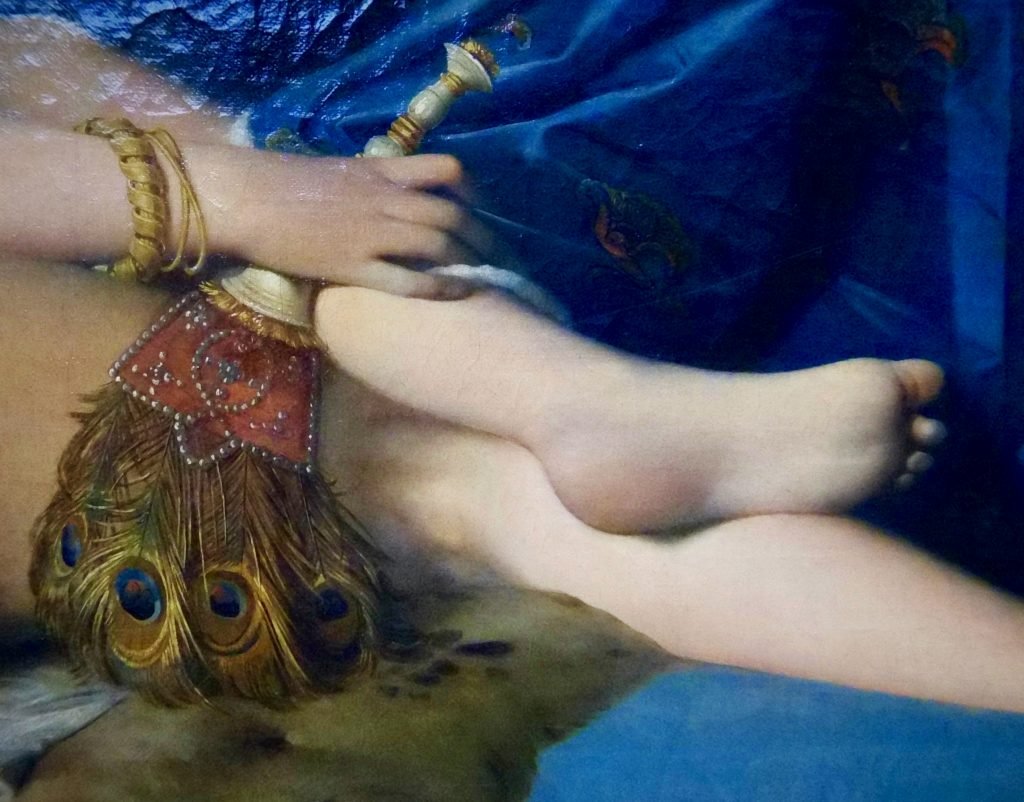 Odalisca Ingres dettaglio