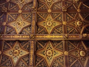 Sala del tribunale Grande Chambre soffitto