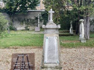 Cimitero storico di Picpus - le fosse comuni.