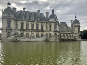 Chantilly, facciata settentrionale