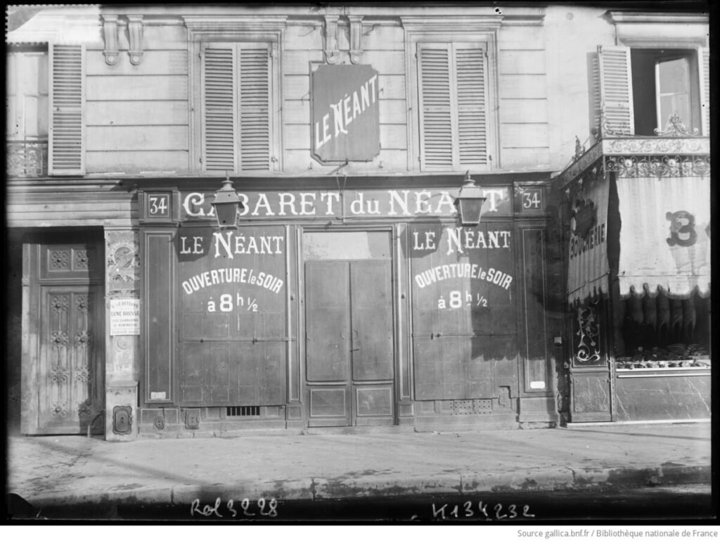 Facciata del Cabaret du Néant